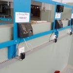 Face scanning time attendance machine